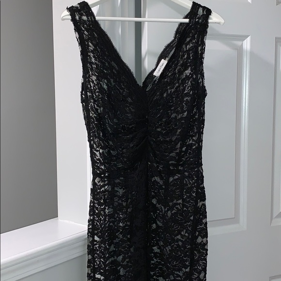Calvin Klein Lace and Satin Dress - Picture 5 of 7